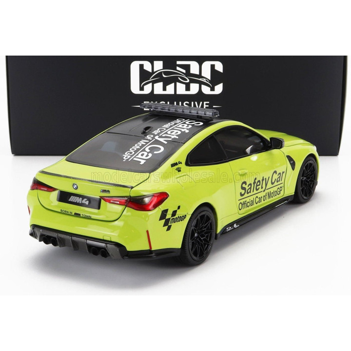 MINICHAMPS BMW 4-SERIES M4 COUPE (G82) SAFETY CAR MOTOGP SEASON 2020 - YELLOW 1/18