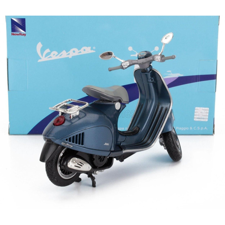 NEWRAY PIAGGIO VESPA 946 BELLISSIMA 2014 - BLUE MET 1/12