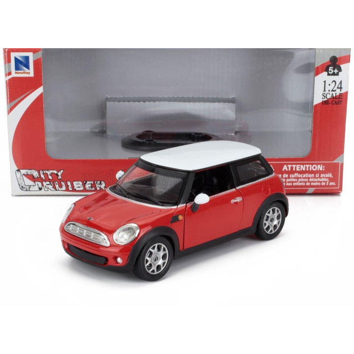 NEWRAY MINI COOPER 2006 - RED 1/24