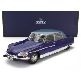 NOREV CITROEN DS21 LORRAINE 1969 - 2 TONE BLUE 1/18