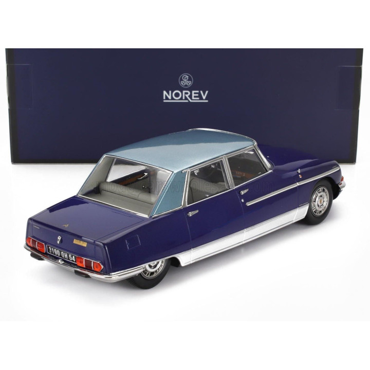 NOREV CITROEN DS21 LORRAINE 1969 - 2 TONE BLUE 1/18
