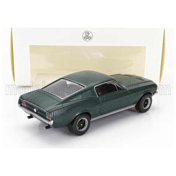 NOREV FORD USA MUSTANG GT FASTBACK COUPE 1968 - SATIN GREEN MET 1/43