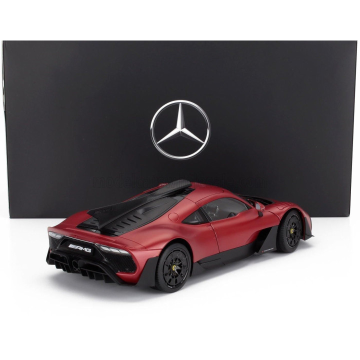 NZG MERCEDES BENZ ONE AMG (C298) 2023 - RED BLACK 1/18