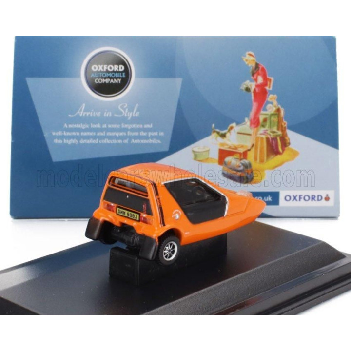 OXFORD MODELS RELIANT BOND BUG 700 ES 1978 - ORANGE 1/76