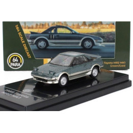 PARAGON MODELS TOYOTA MR2 MKI LHD 1985 - GREEN GOLD 1/64