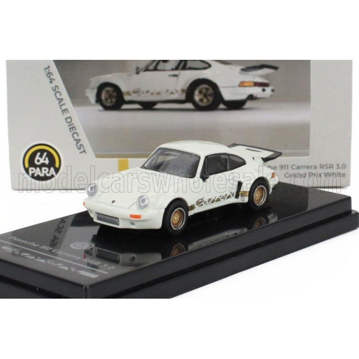 PARAGON MODELS PORSCHE 911 CARRERA RSR 3.0 COUPE LHD 1973 - WHITE 1/64