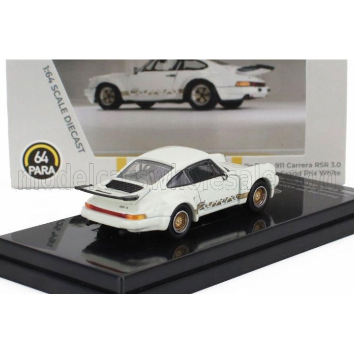 PARAGON MODELS PORSCHE 911 CARRERA RSR 3.0 COUPE LHD 1973 - WHITE 1/64