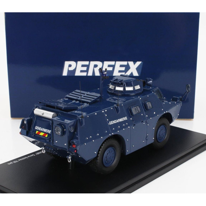 PERFEX BERLIET VXB 170 VBRG ANFIBIO BLINDATO GENDARMERIE NOUVELLE CALEDONIE POLICE 1974 - BLUE 1/43