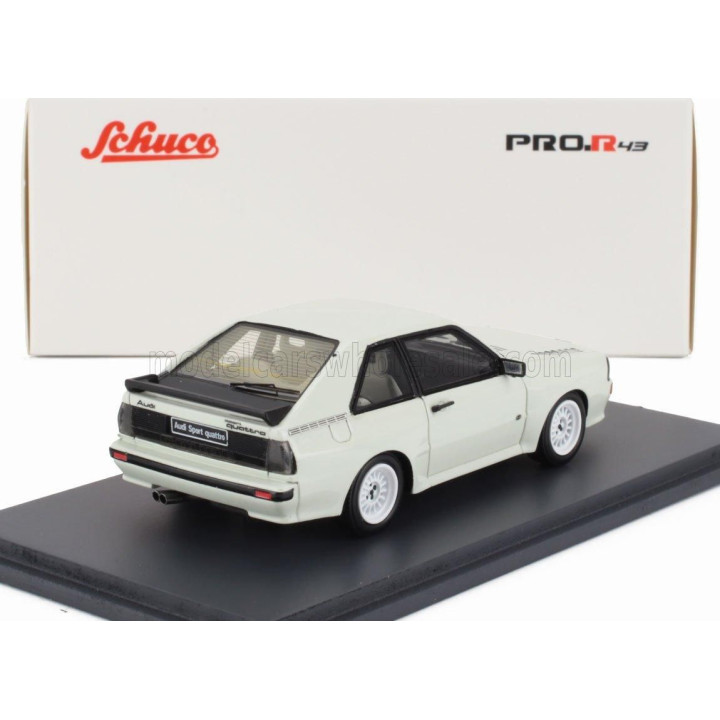 SCHUCO AUDI QUATTRO SPORT 1985 - WHITE 1/43