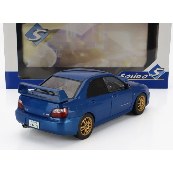 SOLIDO SUBARU IMPREZA WRX STi 2003 - BLUE 1/18