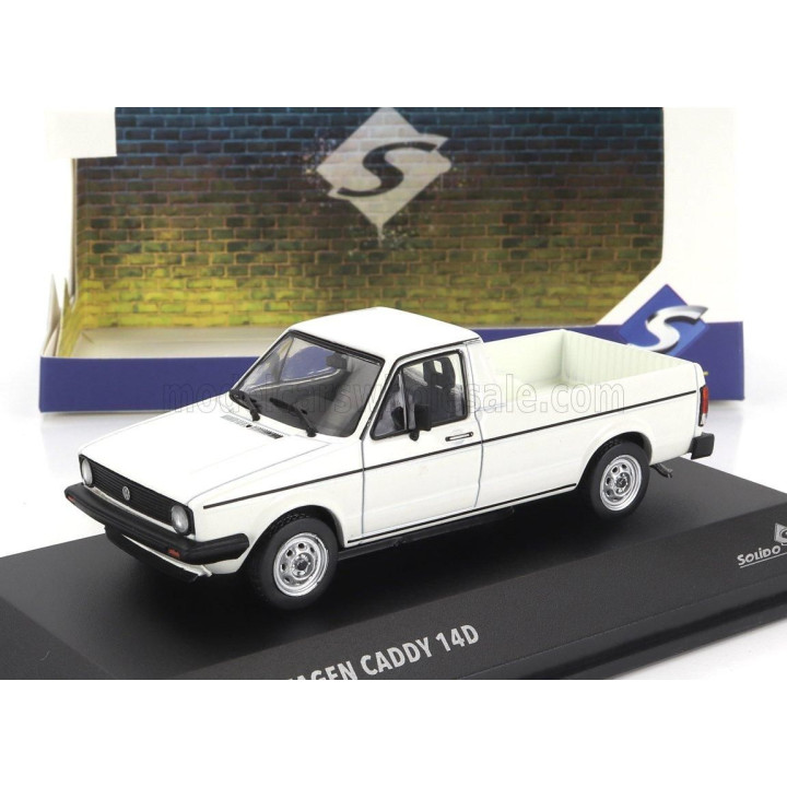 SOLIDO VOLKSWAGEN CADDY PICK-UP 1982 - WHITE 1/43