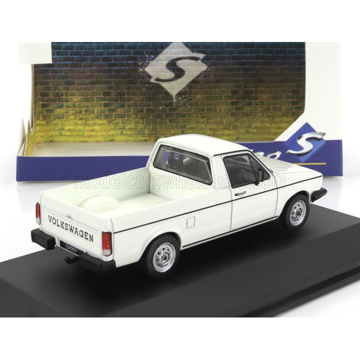 SOLIDO VOLKSWAGEN CADDY PICK-UP 1982 - WHITE 1/43