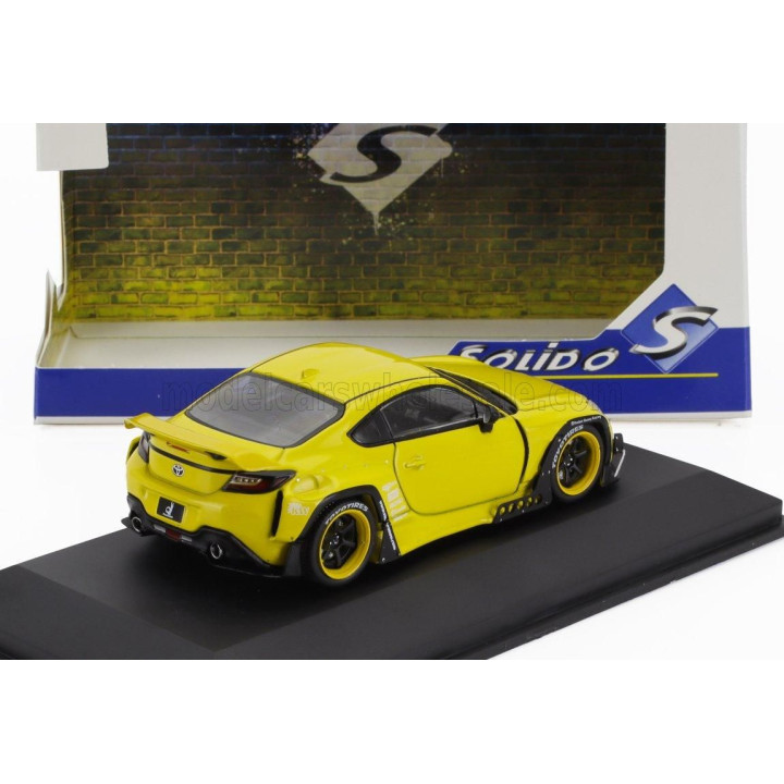 SOLIDO TOYOTA GR86 ROCKET BUNNY COUPE 2022 - YELLOW 1/43