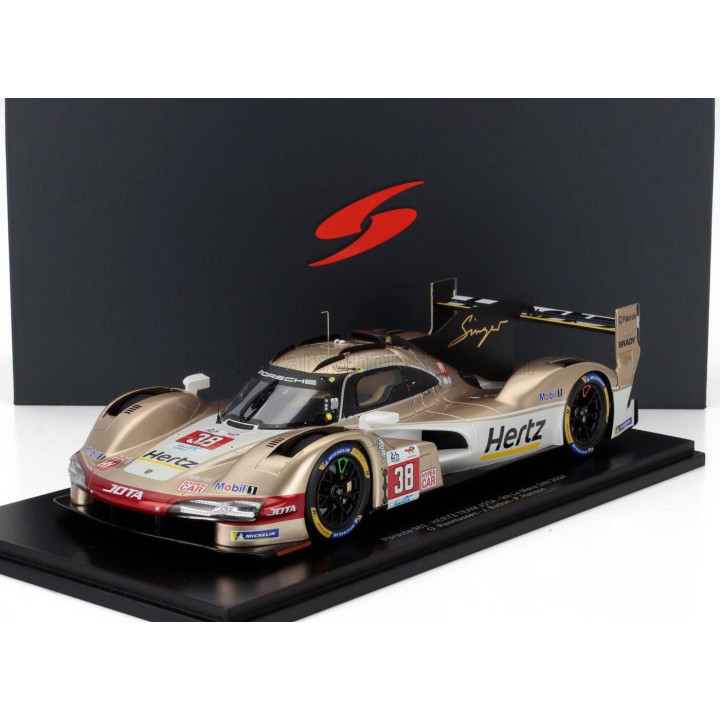 SPARK MODEL PORSCHE 963 9RD 4.6L TURBO V8 TEAM HERTZ JOTA N 38 24h LE MANS 2024 JENSON BUTTON - PHIL HANSON - OLIVER RASMUSSEN -