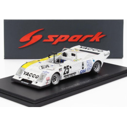 SPARK MODEL CHEVRON B36 2.0L S4 TEAM ROC SOCIETE YACCO N 25 24h LE MANS 1980 BRUNO SOTTY - DOMINIQUE LAURENT - PHILIPPE HESNAULT