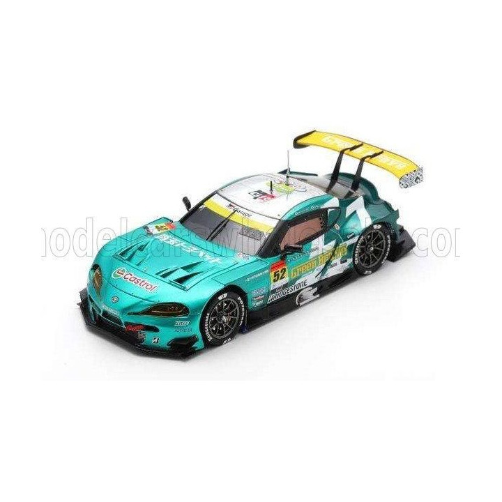 SPARK MODEL TOYOTA GR SUPRA TEAM SAITAMA GREEN BRAVE N 52 GT300 CLASS SUPER GT 2024 HIROKI YOSHISA - SEITA NONAKA - GREEN MET 1/