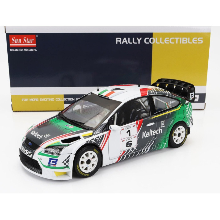 SUN STAR FORD ENGLAND FOCUS RS WRC KELTECH N 1 WINNER RALLY SPRINT CFF GROUP BOGGERAGH 2022 CRAIG BREEN - PETER BRENNAN - WHITE 