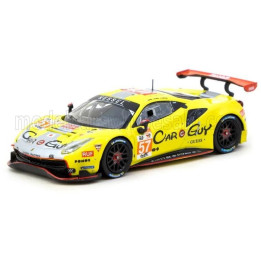TARMAC FERRARI 488 GTE EVO 3.9L TURBO V8 TEAM KESSEL RACING N 57 24h LE MANS 2023 SCOTT HUFFAKER - TAKESHI KIMURA - DANIEL SERRA