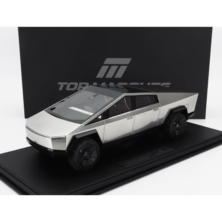 TOPMARQUES TESLA CYBERTRUCK 2022 - SILVER 1/18