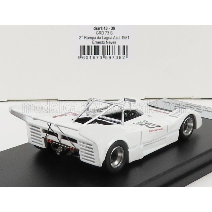 TROFEU GRD S73 N 29 2nd RAMPA DA LAGOA AZUL 1981 E.NEVES - WHITE 1/43