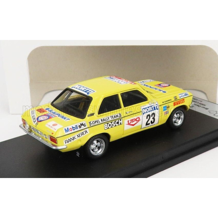TROFEU OPEL ASCONA A N 23 RALLY 1000 LAKES 1974 B.DANIELSSON - B.SUNDBERG - YELLOW 1/43