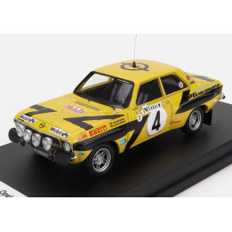 TROFEU OPEL ASCONA (night version) N 4 RALLY MONTECARLO 1975 W.ROHRL - C.BILLSTAM - YELLOW BLACK 1/43