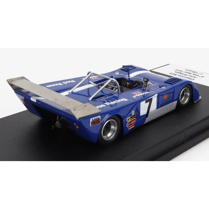 TROFEU CHEVRON B23 N 7 4th RALLY VILA REAL 1973 J.BRIDGES - BLUE 1/43