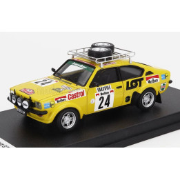 TROFEU OPEL KADETT GT/E (night version) N 24 RALLY MONTECARLO 1978 JERZY LANDSBERG - MAREK MUSZYNSKI - YELLOW 1/43