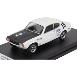 TROFEU FORD ENGLAND CAPRI 3000 GT WINNER Gr.1 RALLY VILA REAL 1971 ERNESTO NEVES - WHITE BLACK 1/43