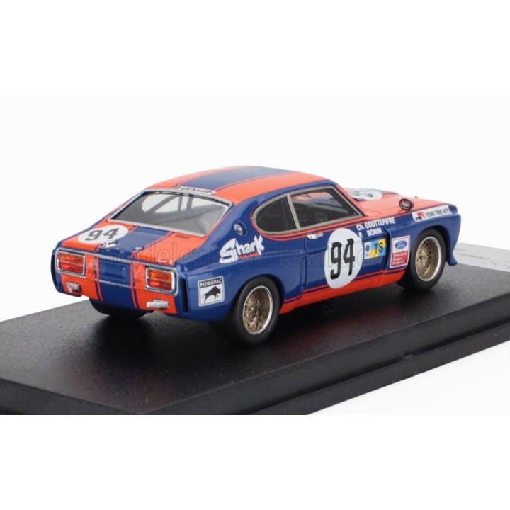 TROFEU FORD ENGLAND CAPRI 2600 RS TEAM ECURIE TOURS AUTO N 94 24h LE MANS 1975 CHRISTIAN GOUTTEPIFFRE - JEAN PIERRE BODIN - BLUE