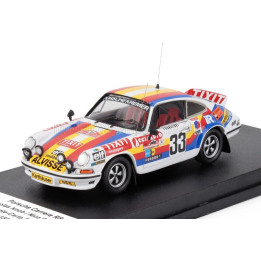 TROFEU PORSCHE 911 CARRERA RS COUPE (night version) N 33 RALLY MONTECARLO 1976 NICOLAS KOOB - NICO DEMUTH - VARIOUS 1/43