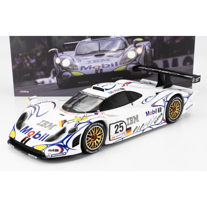WERK83 PORSCHE 911 GT1-98 3.2L TURBO TEAM PORSCHE AG MOBIL-1 N 25 2nd 24h LE MANS 1998 UWE ALZEN - JORG MULLER - BOB WOLLEK - WH