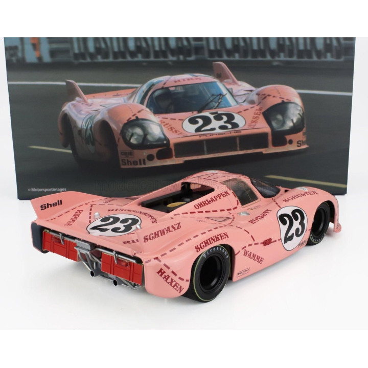 WERK83 PORSCHE 917/20 4.9L TEAM MARTINI INTERNATIONAL RACING PINK PIG N 23 24h LE MANS 1971 REINHOLD JOEST - WILLI KAUHSEN - PIN
