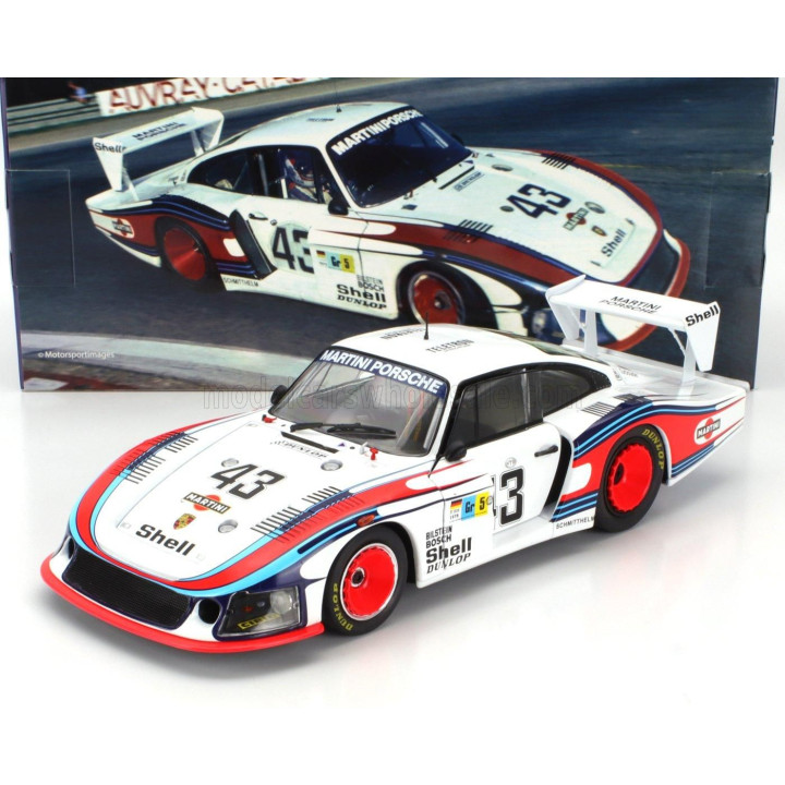 WERK83 PORSCHE 935/78 3.2L TWIN TURBO MOBY DICK TEAM MARTINI RACING PORSCHE SYSTEM N 43 24h LE MANS 1978 ROLF STOMMELEN - MANFRE