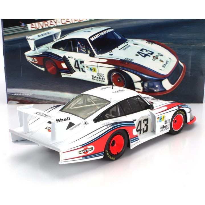 WERK83 PORSCHE 935/78 3.2L TWIN TURBO MOBY DICK TEAM MARTINI RACING PORSCHE SYSTEM N 43 24h LE MANS 1978 ROLF STOMMELEN - MANFRE