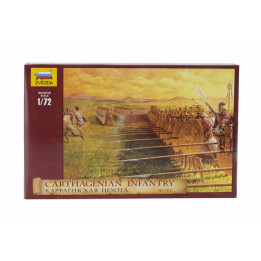 ZVEZDA FIGURES CARTHAGENIAN INFANTRY 1/72