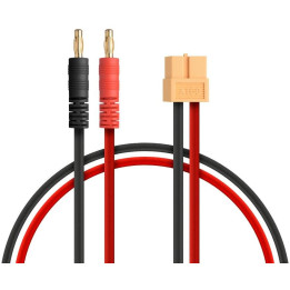 XT60 Napájecí kabel 50cm se 4mm banánky