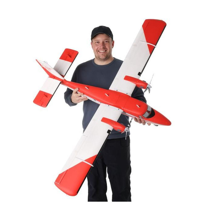 E-flite DHC-6 Twin Otter 1.4m AS3X+ SAFE Select BNF Basic