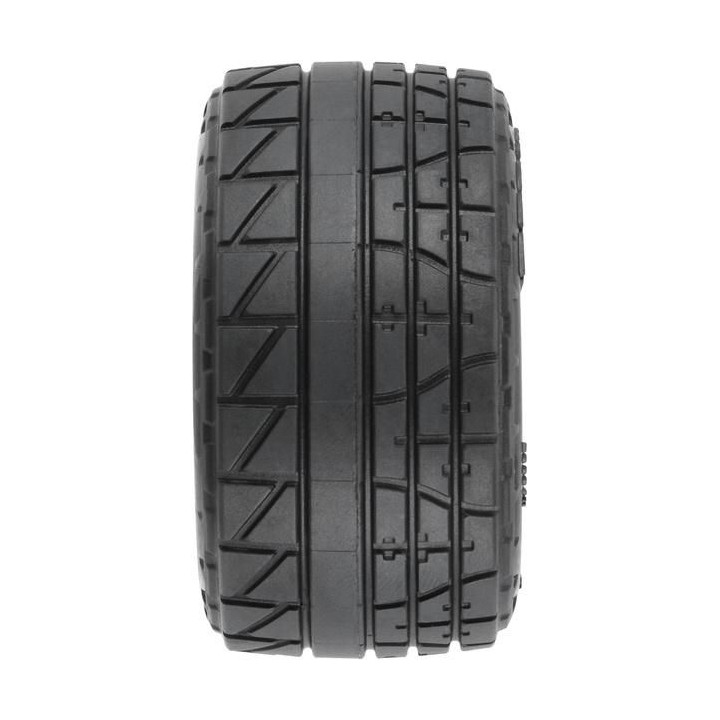 Pro-Line kolo s pneu 1:18 Menace Street H12mm, disk černý (4): Granite GROM