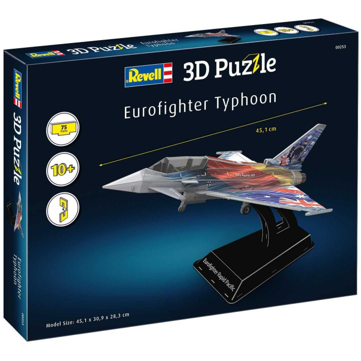 3D Puzzle REVELL 00253 - Eurofighter Typhoon "Rapid Pacific"