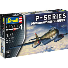 ModelSet letadlo 63774 - Messerschmitt P.1099A - P-Series (1:72)