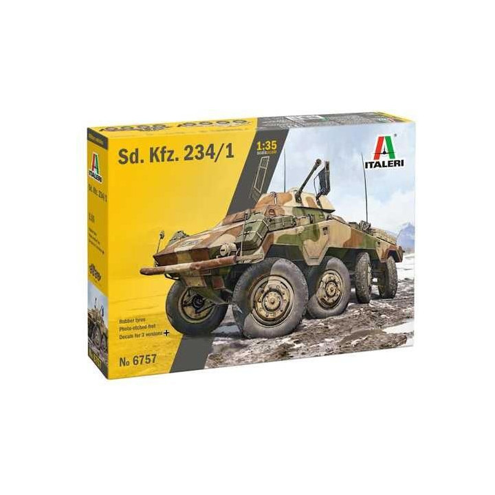 Model Kit military 6757 - Sd.Kfz. 234/1 (1:35)