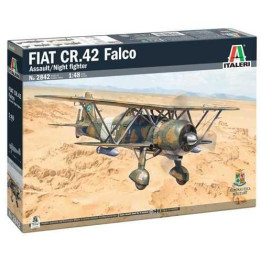 Model Kit letadlo 2842 - FIAT CR.42 Falco Assault/Night Fight (1:48)