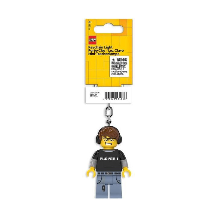 LEGO svítící klíčenka - Hráč videoher