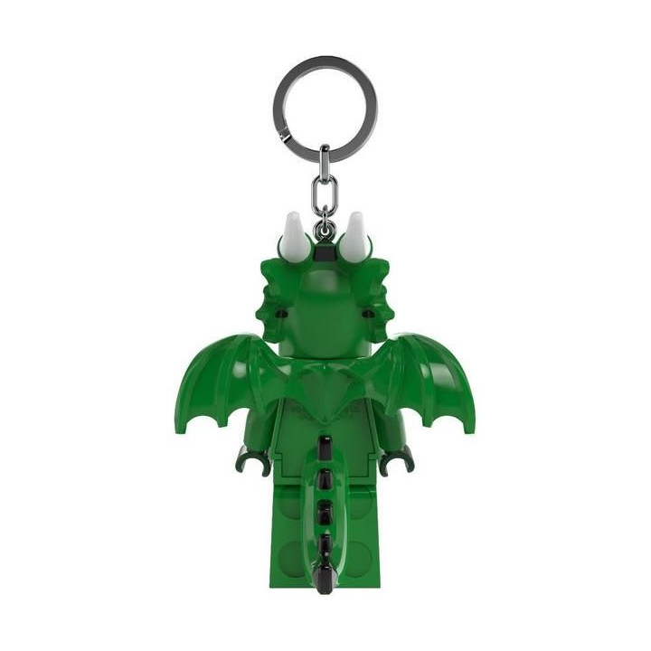 LEGO svítící klíčenka - Zelená dračice