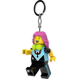 LEGO svítící klíčenka - Hráčka videoher