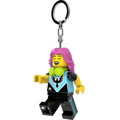 LEGO svítící klíčenka - Hráčka videoher