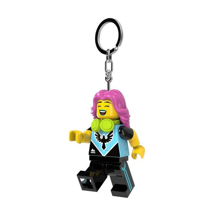 LEGO svítící klíčenka - Hráčka videoher