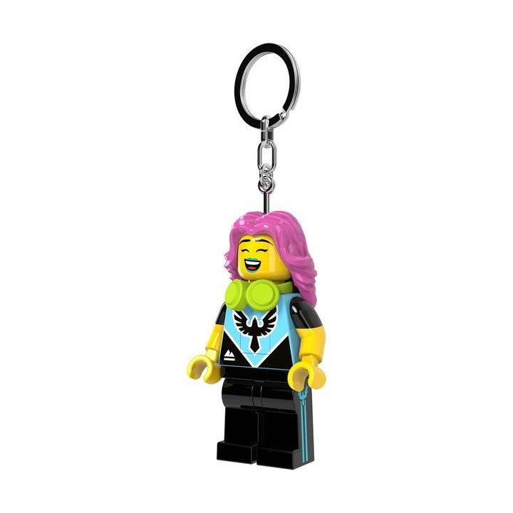 LEGO svítící klíčenka - Hráčka videoher