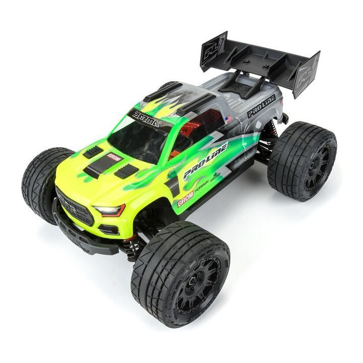 Pro-Line křídlo 1:18 sektorové, černé: Granite Grom